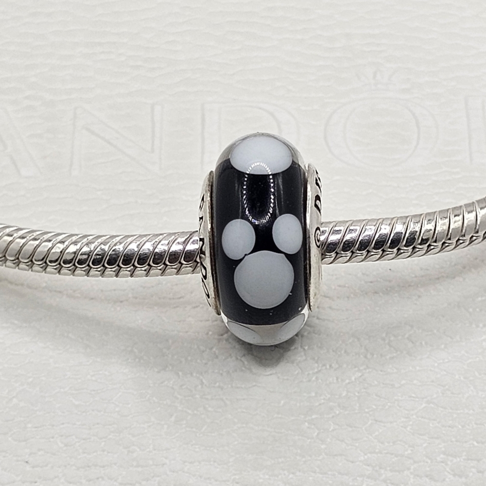 💫Authentic Pandora⭐️RETIRED⭐️DISNEY MICKEY MURANO CHARM